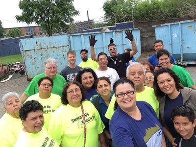 WHO neighborhood cleanup event, PRC