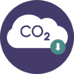 CO2 reduction icon
